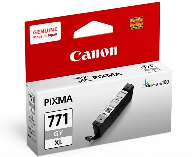 Canon CLI-771XL Black / Cyan / Magenta / Yellow / Grey - Original Ink Cartridge - For Canon Printer