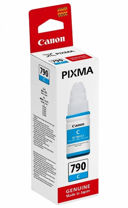 Canon GI-790 Black / Cyan / Magenta / Yellow Original Ink Cartridge - For Canon Printer