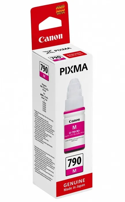 Canon GI-790 Black / Cyan / Magenta / Yellow Original Ink Cartridge - For Canon Printer
