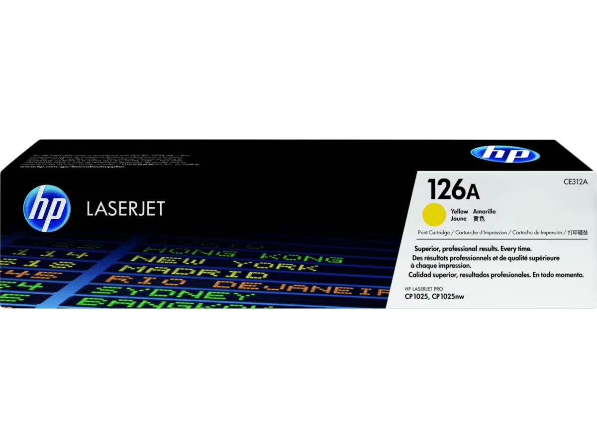 HP 126A (CE310A / CE311A / CE312A / CE313A ) Black / Cyan / Magenta / Yellow Original Cartridge - Hewlett-Packard