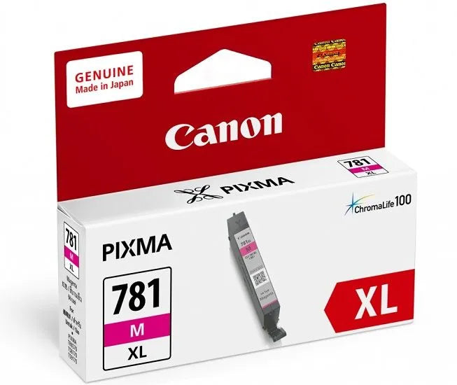 Canon CLI-781XL Black / Cyan / Magenta / Yellow / PhotoBlue - Original Ink Cartridge - For Canon Printer
