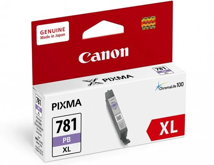 Canon CLI-781XL Black / Cyan / Magenta / Yellow / PhotoBlue - Original Ink Cartridge - For Canon Printer