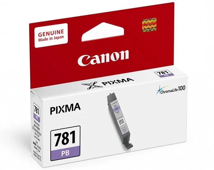 Canon CLI-781 Black / Cyan / Magenta / Yellow / PhotoBlue - Original Ink Cartridge - For Canon Printer