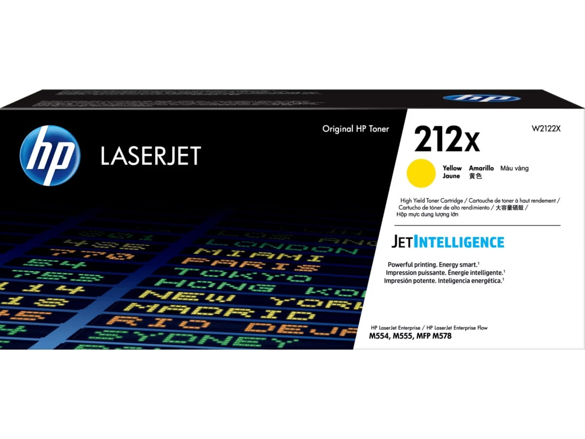 HP 212X (W2120X / W2121X / W2122X / W2123X ) Black / Cyan / Magenta / Yellow Original Cartridge - Hewlett-Packard (Copy)
