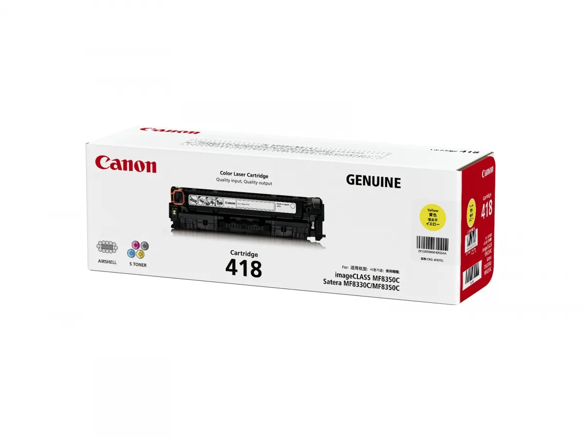 CANON Cartridge 418 Black / Cyan / Magenta / Yellow Original Cartridge
