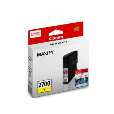 Canon PGI-2700 Black / Cyan / Magenta / Yellow - Original Ink Cartridge - For Canon Printer