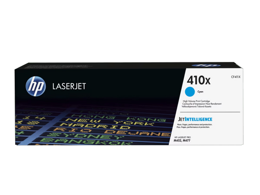 HP 410X (CF-410A / CF-411A / CF-412A / CF-413A ) Black / Cyan / Magenta / Yellow Original Cartridge - Hewlett-Packard