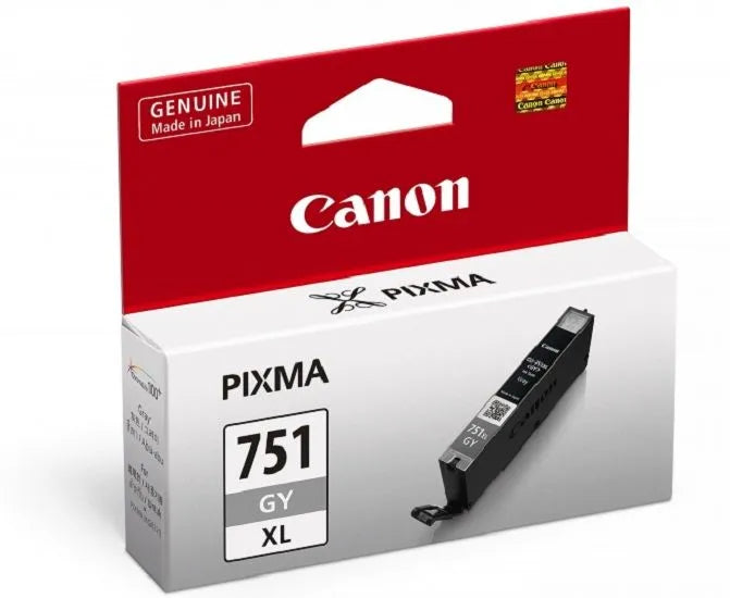 Canon CLI-751XL Black / Cyan / Magenta / Yellow / Grey Original Ink Cartridge - For Canon Printer