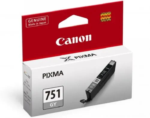 Canon CLI-751 Black / Cyan / Magenta / Yellow / Grey Original Ink Cartridge - For Canon Printer