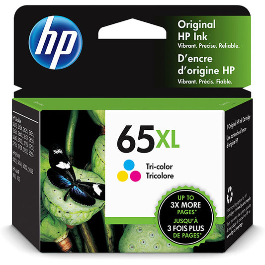 HP 65XL Black & Colour Original Ink Cartridge - Hewlett-Packard