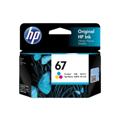 HP 67 Black & Colour Original Ink Cartridge - Hewlett-Packard