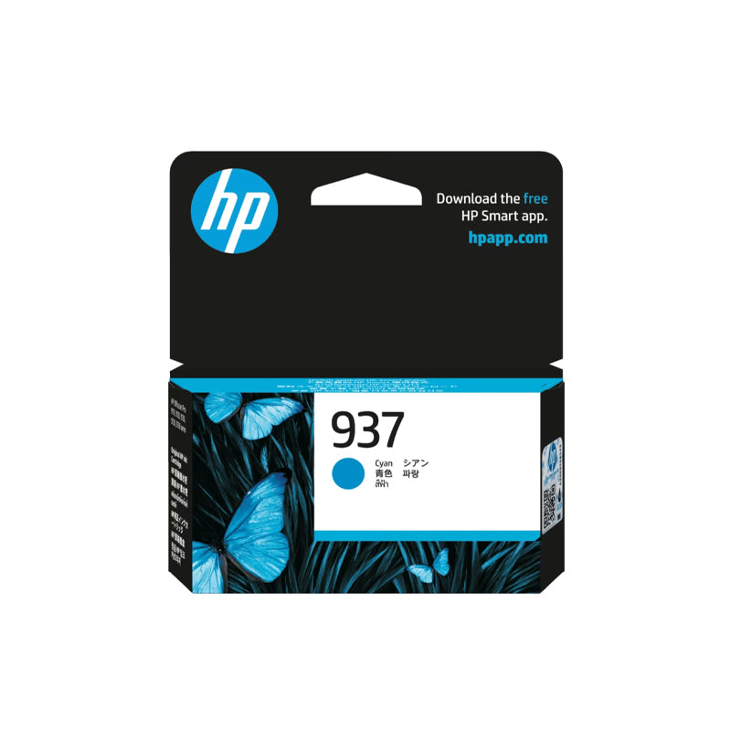 HP 937 Black / Cyan / Magenta / Yellow Original Ink Cartridge - Hewlett-Packard