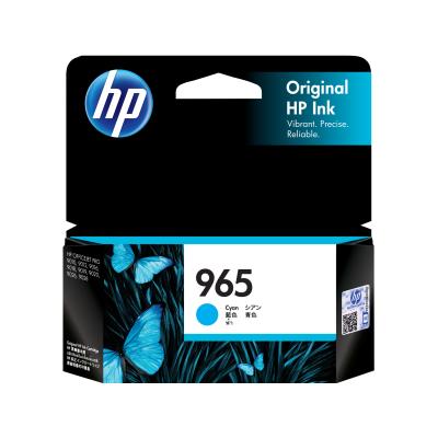 HP 965 Black / Cyan / Magenta / Yellow Original Ink Cartridge - Hewlett-Packard