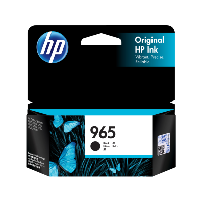 HP 965 Black / Cyan / Magenta / Yellow Original Ink Cartridge - Hewlett-Packard