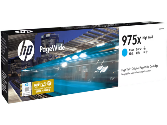 HP 975X Black / Cyan / Magenta / Yellow Original Ink Cartridge - Hewlett-Packard