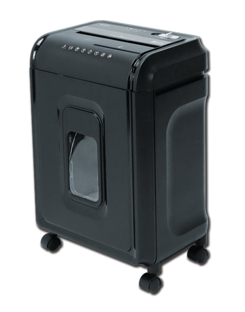 Aurora AS860CM - Shredder - Mini Cross-cut, 8 sheets, shred CD/credit card