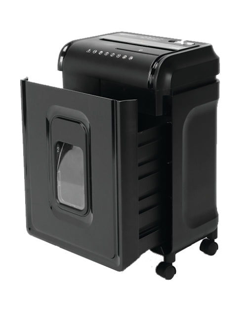 Aurora AS860CM - Shredder - Mini Cross-cut, 8 sheets, shred CD/credit card