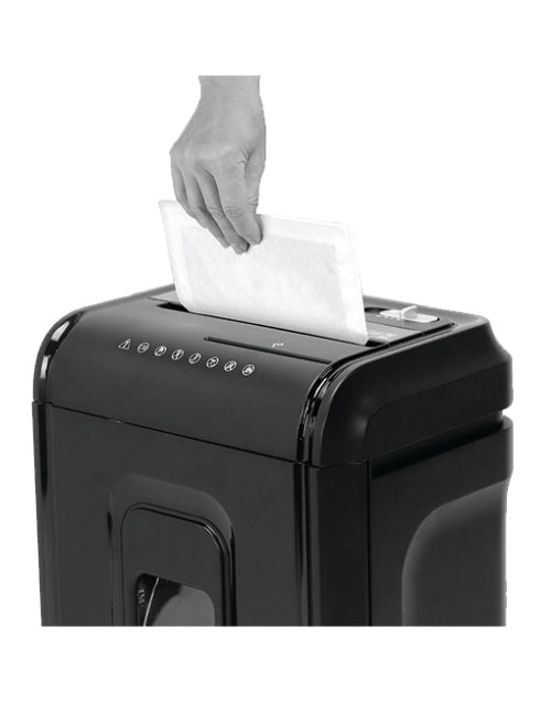 Aurora AS860CM - Shredder - Mini Cross-cut, 8 sheets, shred CD/credit card