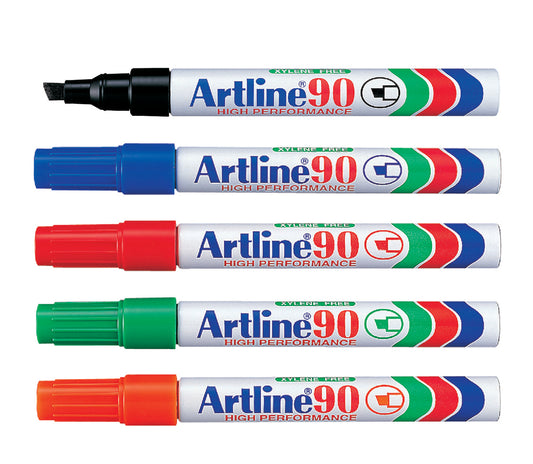 Artline EK-90 Permanent Marker ( Chisel Tip )