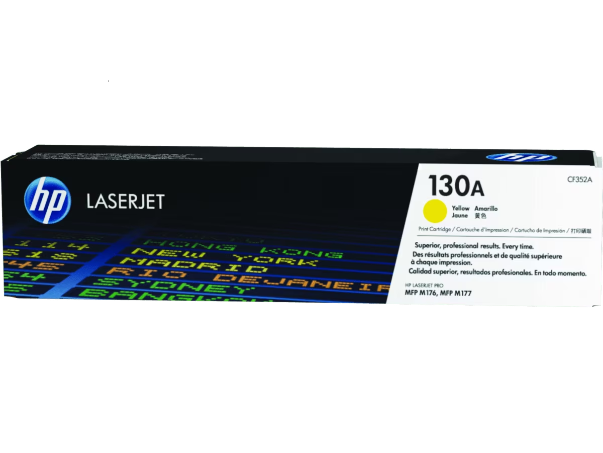 HP 130A (CF-350A / CF-351A / CF-352A / CF-353A ) Black / Cyan / Magenta / Yellow Original Cartridge - Hewlett-Packard