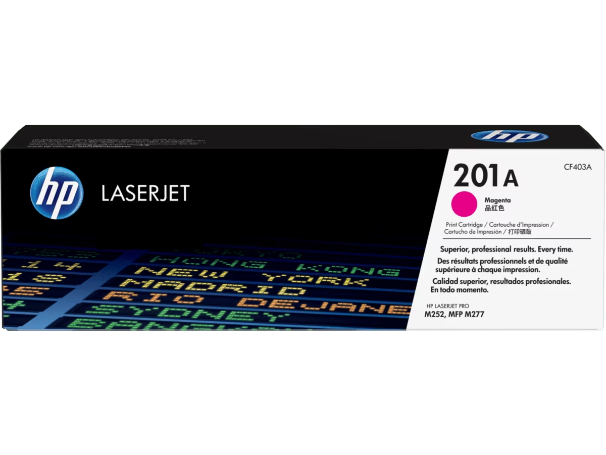 HP 201A (CF-400A / CF-401A / CF-402A / CF-403A ) Black / Cyan / Magenta / Yellow Original Cartridge - Hewlett-Packard