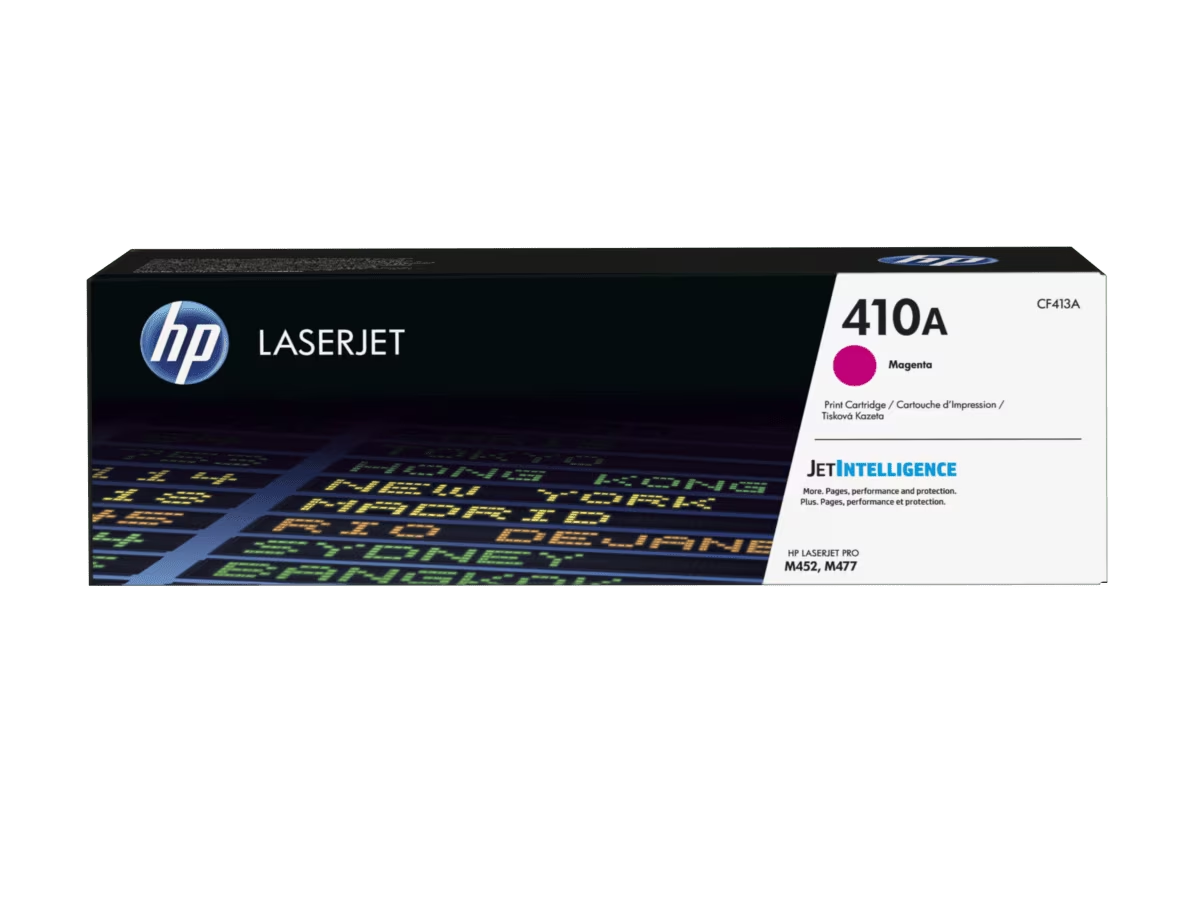 HP 410A (CF-410A / CF-411A / CF-412A / CF-413A ) Black / Cyan / Magenta / Yellow Original Cartridge - Hewlett-Packard