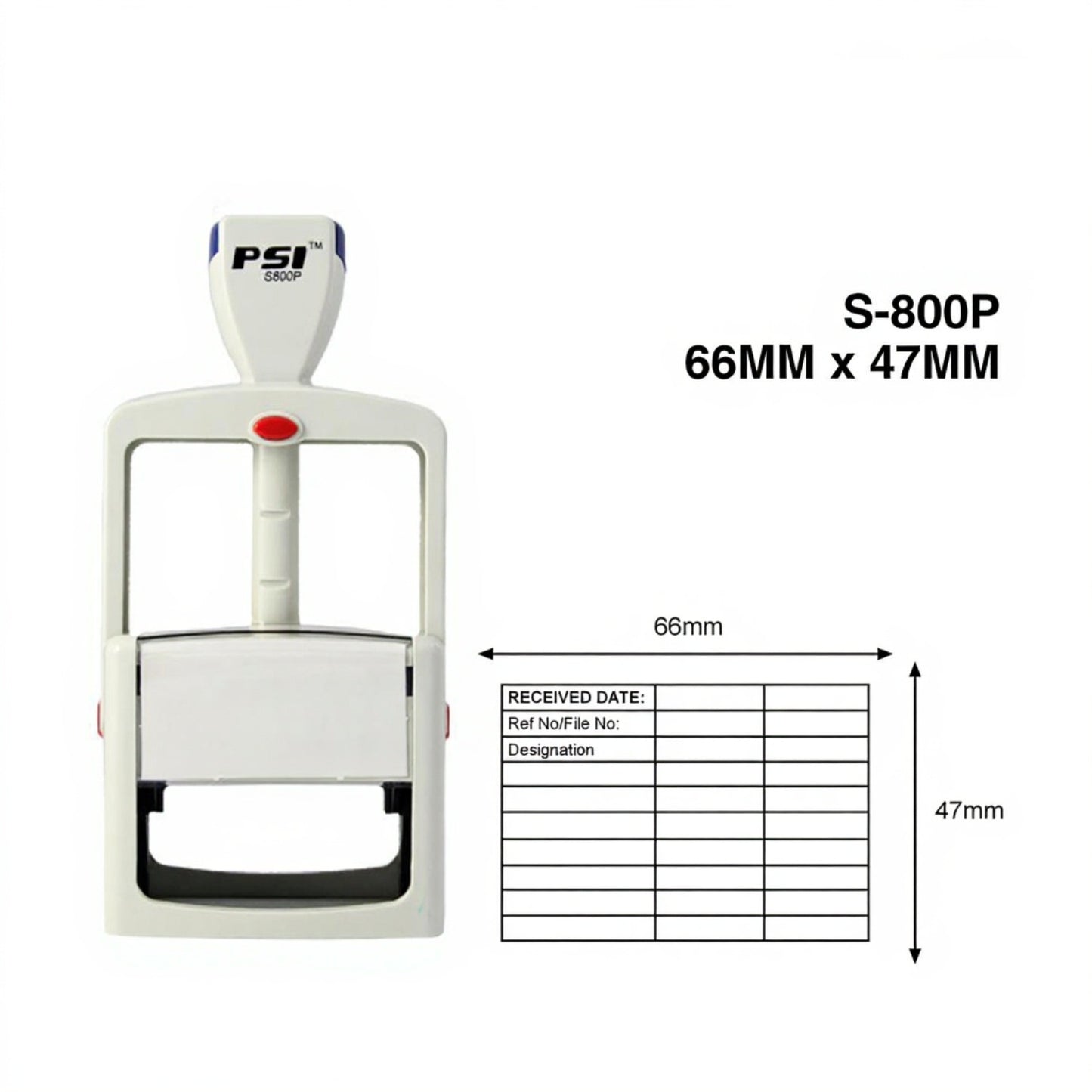 MAX Self-Inking Stamp – (1-4 Lines)