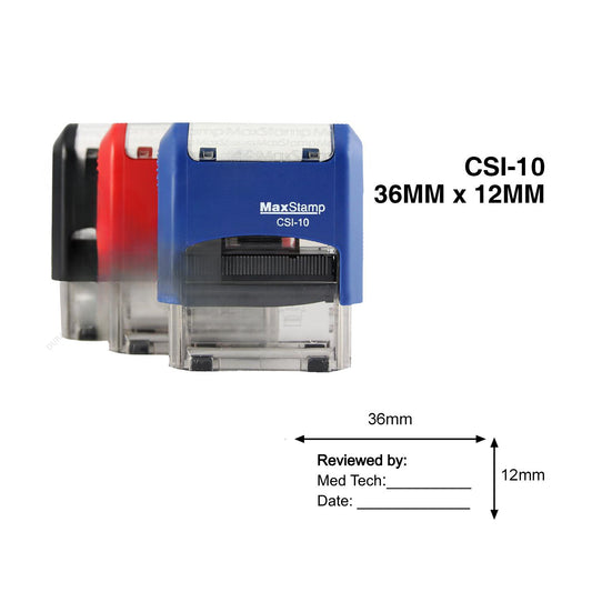 MAX Self-Inking Stamp – (1-3 Lines)