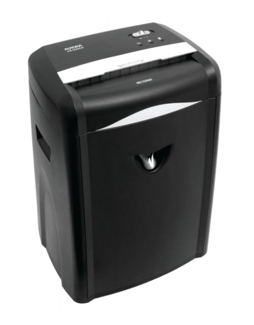 Aurora AS1225CD Shredder - Cross-cut, 12 sheets, shred CD/credit card