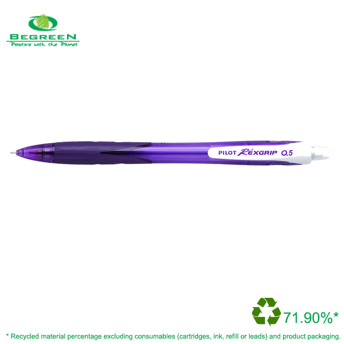 Pilot Rexgrip ( 0.5 / 0.7 ) Mechanical Pencil ( HRG-10R5 / HRG-10R7 )