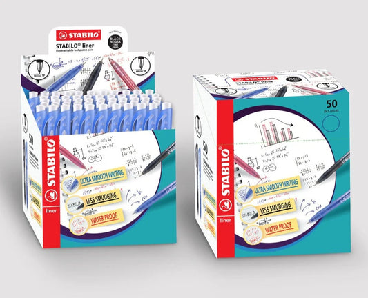 Stabilo 348 ( 0.7 ) Retractable Ball Point Pen