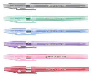 Stabilo 808 Fine Liner Ball Point Pen