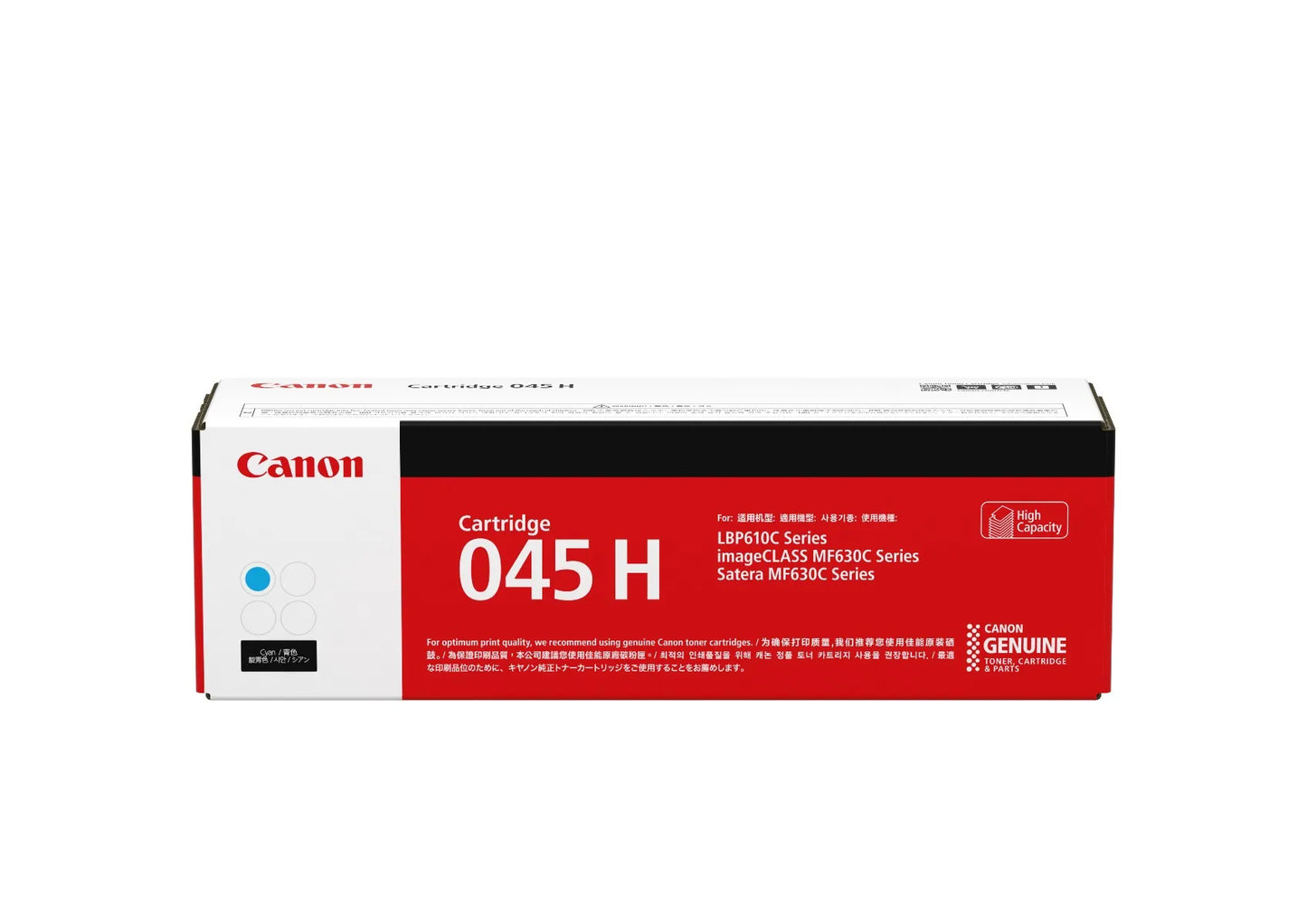 CANON Cartridge 045H Black / Cyan / Magenta / Yellow Original Cartridge