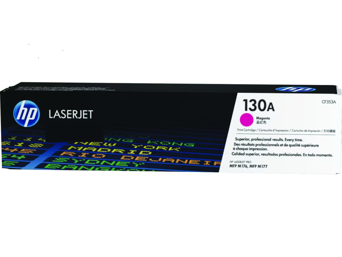 HP 130A (CF-350A / CF-351A / CF-352A / CF-353A ) Black / Cyan / Magenta / Yellow Original Cartridge - Hewlett-Packard