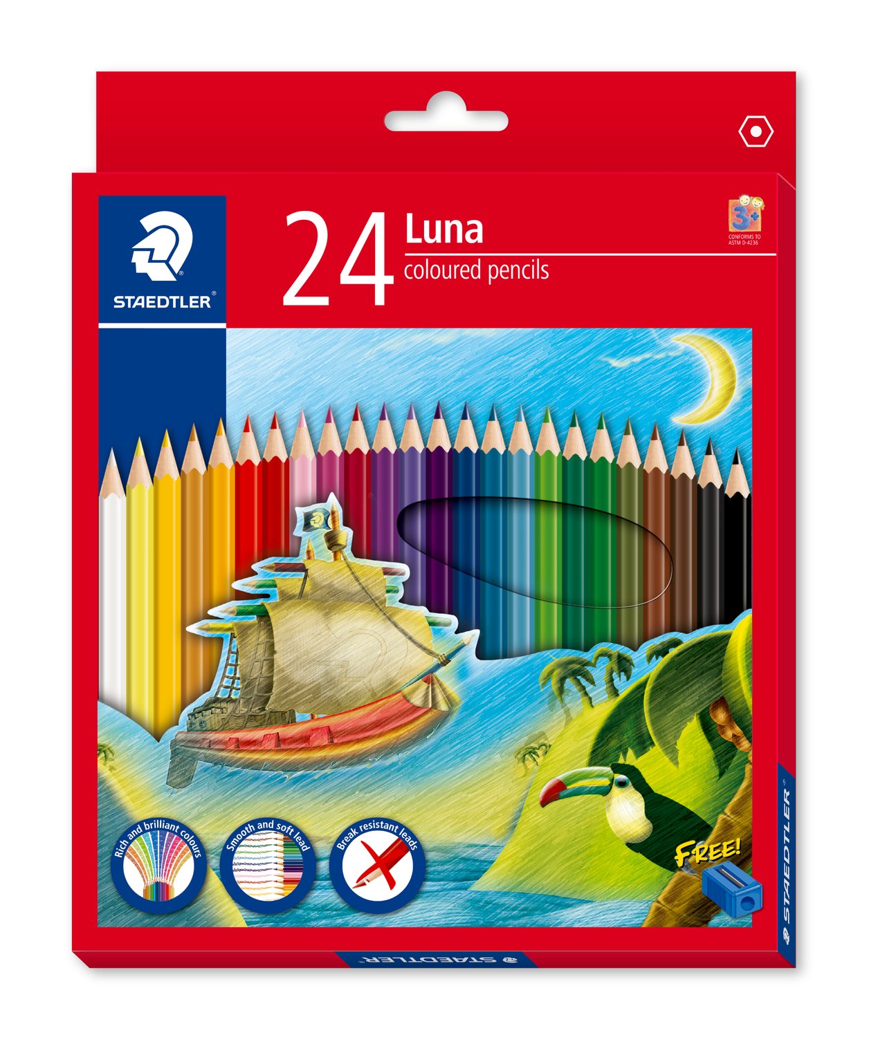 Staedtler Luna Colour Pencil No. 136C24 (24pcs)