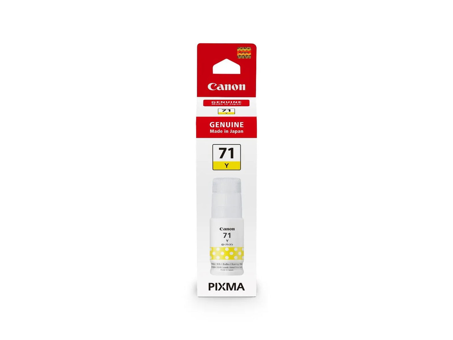 Canon GI-71 Black / Cyan / Magenta / Yellow Original Ink Cartridge - For Canon Printer