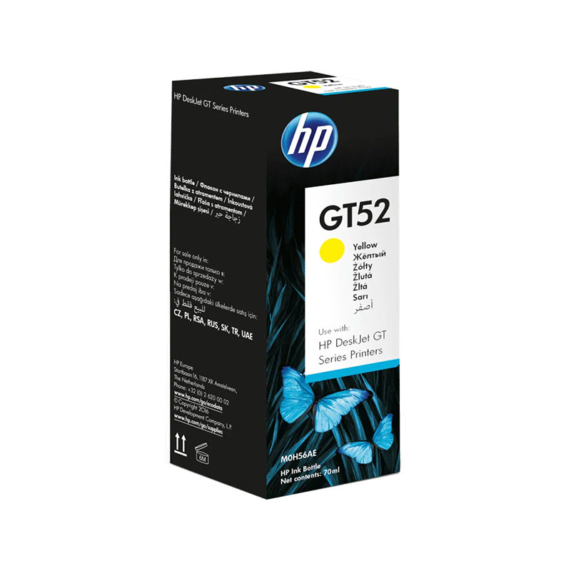 HP GT52 70-ml Original Ink Bottle (C/M/Y) - Hewlett-Packard