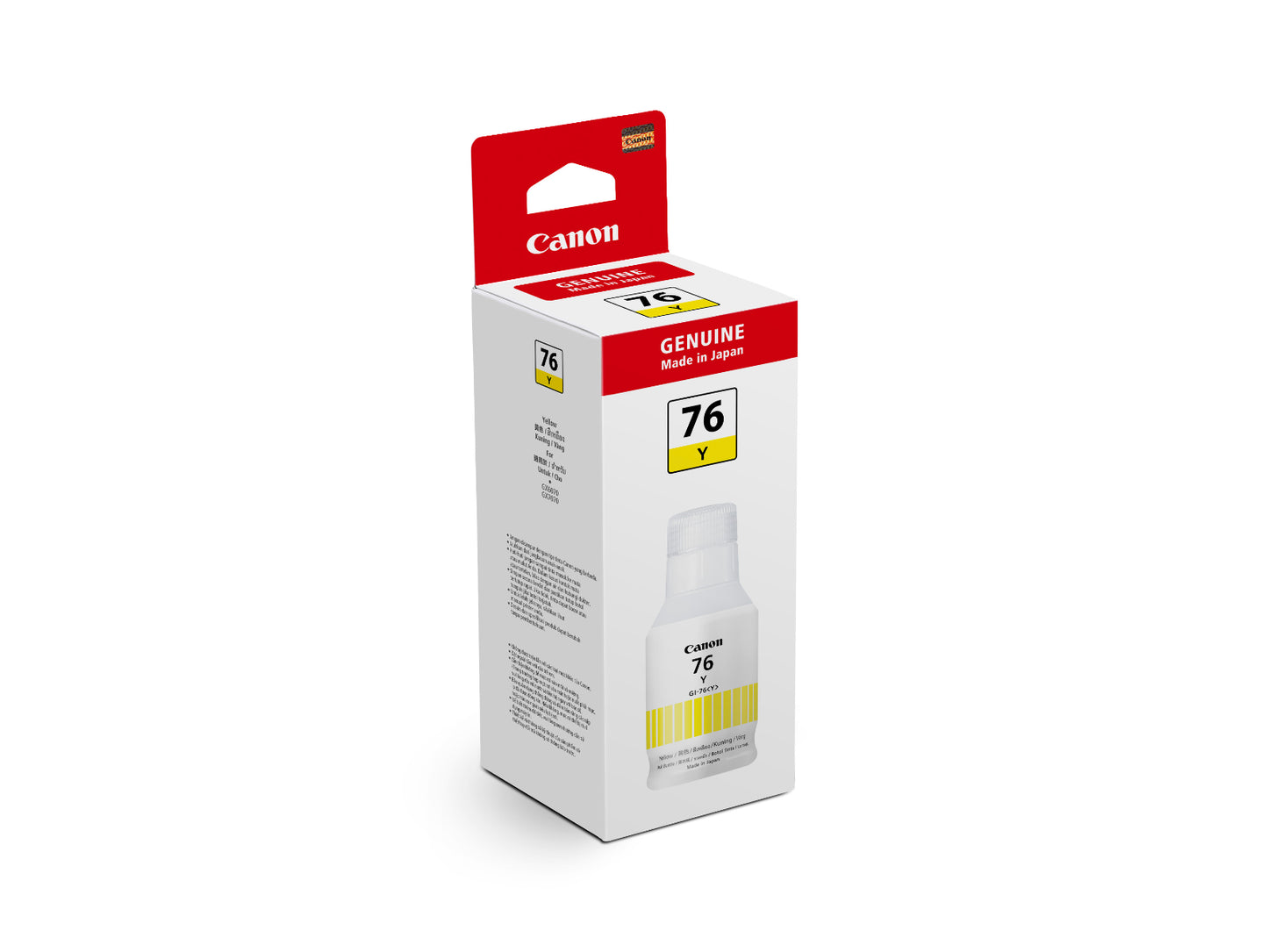 Canon GI-76 Black / Cyan / Magenta / Yellow Original Ink Cartridge - For Canon Printer