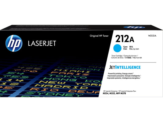 HP 212A (W2120A / W2121A / W2122A / W2123A ) Black / Cyan / Magenta / Yellow Original Cartridge - Hewlett-Packard