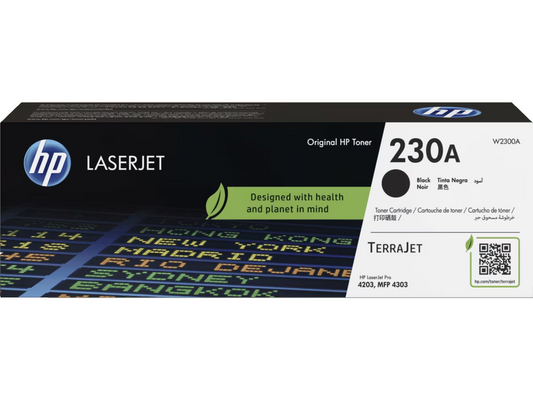 HP 230A (W2300A / W2301A / W2302A / W2303A ) Black / Cyan / Magenta / Yellow Original Cartridge - Hewlett-Packard