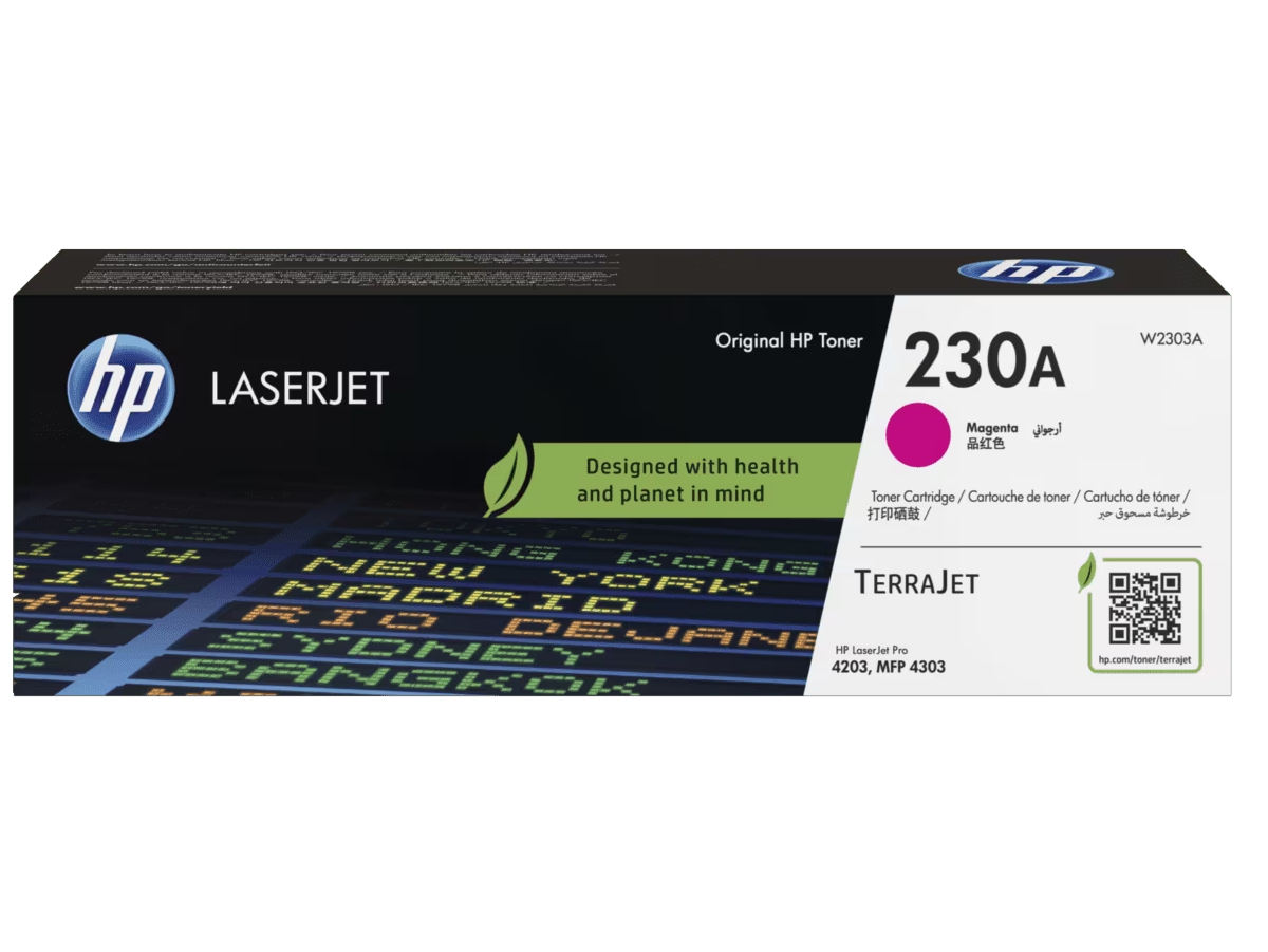 HP 230A (W2300A / W2301A / W2302A / W2303A ) Black / Cyan / Magenta / Yellow Original Cartridge - Hewlett-Packard