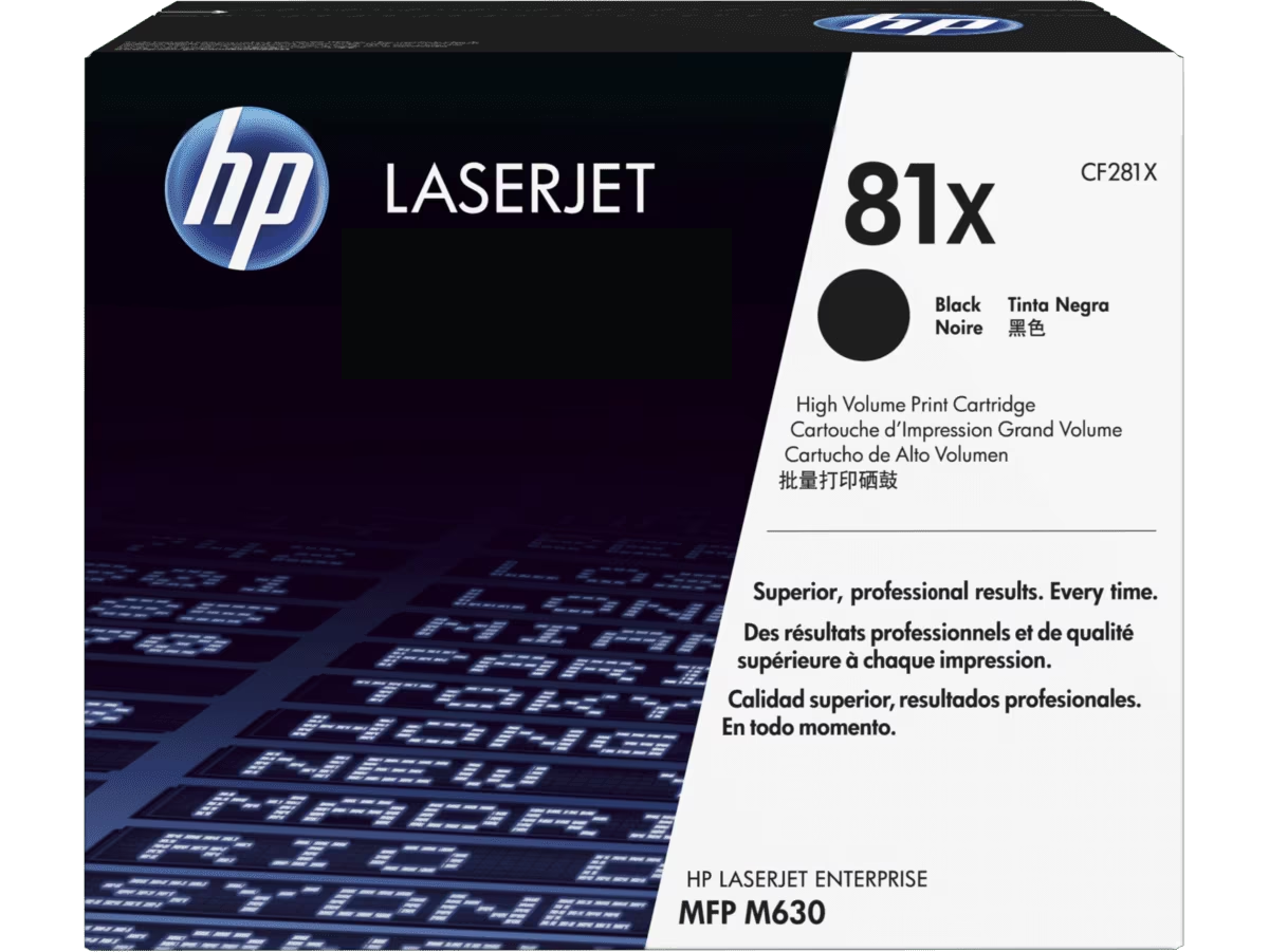 HP 81X (CF-281X) Original Cartridge - Hewlett-Packard