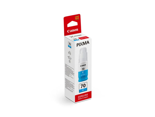 Canon GI-70 Black / Cyan / Magenta / Yellow Original Ink Cartridge - For Canon Printer