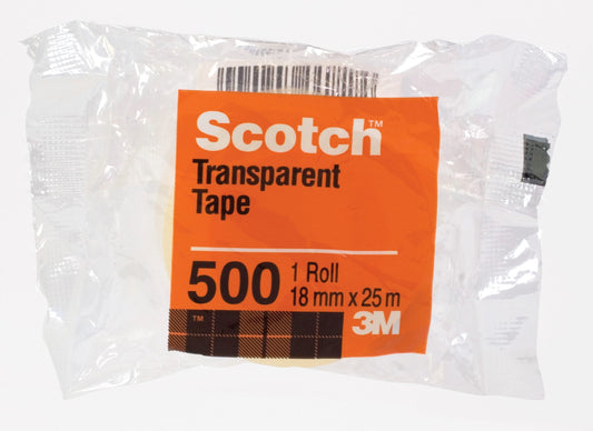 3M Scotch Utility Transparent Tape 18mm X 25m