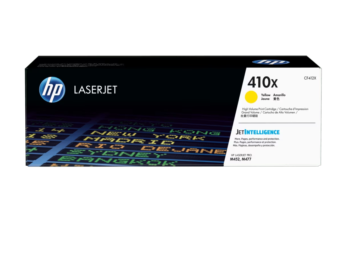 HP 410X (CF-410A / CF-411A / CF-412A / CF-413A ) Black / Cyan / Magenta / Yellow Original Cartridge - Hewlett-Packard