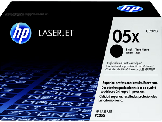 HP 05X (CE-505X) Original Cartridge - Hewlett-Packard
