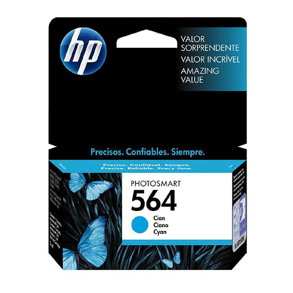 HP 564 Black / Cyan / Magenta / Yellow Original Ink Cartridge - Hewlett-Packard