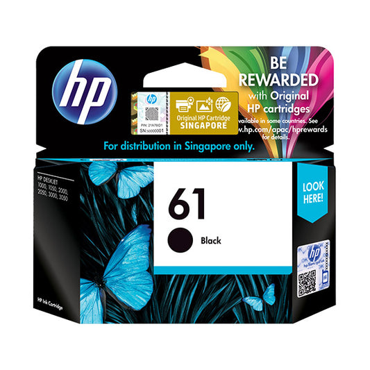 HP 61 Black & Colour Original Ink Cartridge - Hewlett-Packard