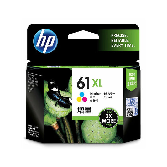 HP 61XL Black & Colour Original Ink Cartridge - Hewlett-Packard