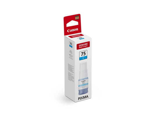 Canon GI-75 Black / Cyan / Magenta / Yellow Original Ink Cartridge - For Canon Printer